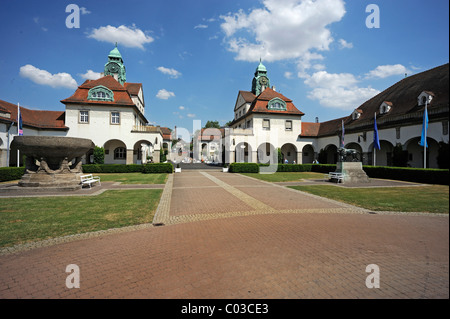 Chambre spa Sprudelhof, Bad Nauheim, Hesse, Germany, Europe Banque D'Images