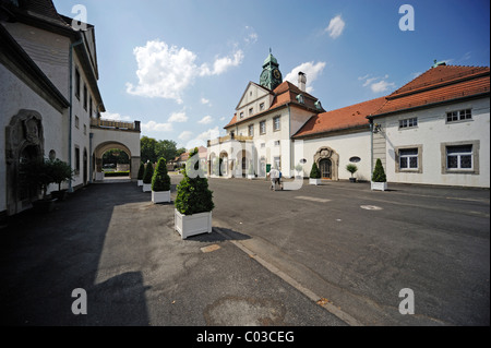 Chambre spa Sprudelhof, Bad Nauheim, Hesse, Germany, Europe Banque D'Images