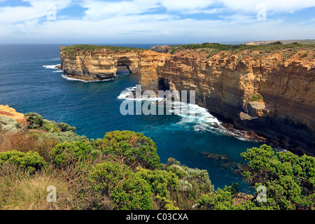 Littoral, Port Campbell National Park, Victoria, Australie Banque D'Images