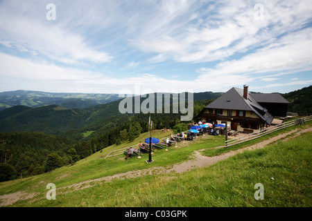 Hoefner hutte près de Kirchzarten dans la Forêt-Noire, Bade-Wurtemberg, Allemagne, Europe Banque D'Images