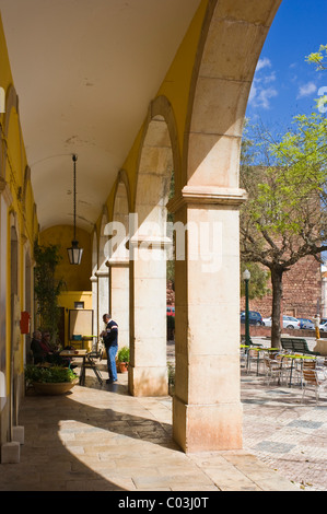 Place de la Mairie, Praca da Camera, municipal, Silves Algarve, Portugal, Europe Banque D'Images