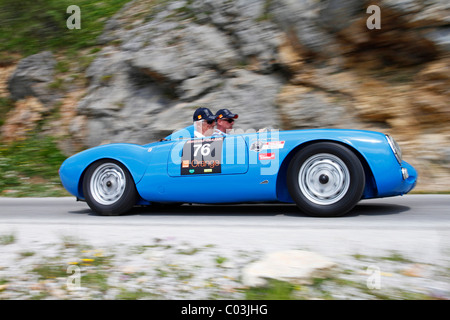 Porsche 550 RS Spyder, construit en 1955, James Dean Porsche, conduire jusqu'à la montagne, Stoderzinken Ennstal Classic 2010 Vintage Car Banque D'Images