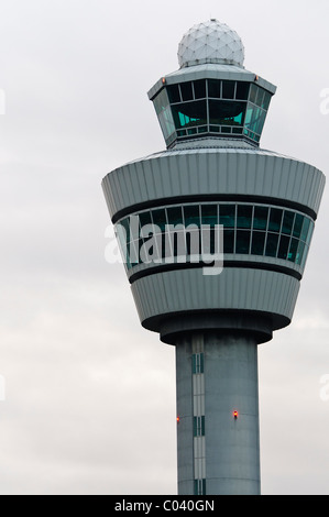 Tour de contrôle de l'aéroport à l'aéroport de Schiphol Banque D'Images