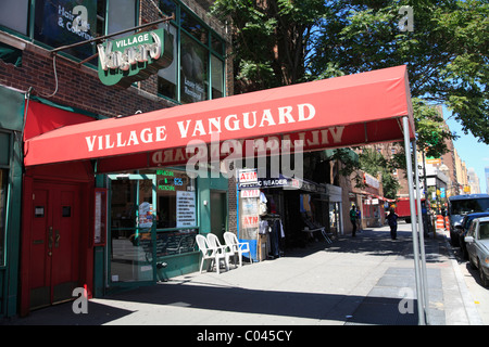 Village Vanguard, Jazz Club, Greenwich Village, West Village, à Manhattan, New York City, USA Banque D'Images