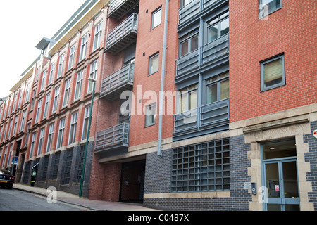 Des appartements modernes à Nottingham en Angleterre UK Banque D'Images