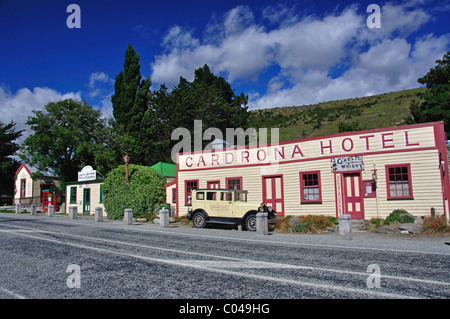 Hôtel Cardrona historique, Cardrona, Région de l'Otago, île du Sud, Nouvelle-Zélande Banque D'Images