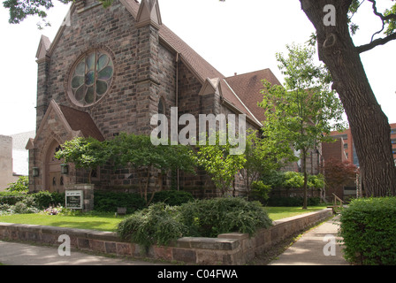 Première église baptiste d'Ann Arbor E 512 Huron St, Ann Arbor, MI 48104 (734) 623-1255 Site Web Banque D'Images