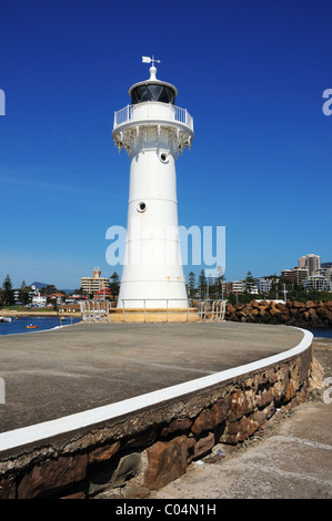 Phare du Port de Wollongong, New South Wales, Australie Banque D'Images