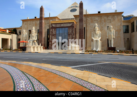 Emirats arabes unis, dubaï, Wafi City, Cour centrale, Banque D'Images