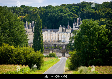 Chateau d'Usse à Rigny usse de partout dans l'Indre, dans la vallée de la Loire, France Banque D'Images