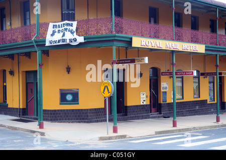 Anciens bâtiments de Braidwood, New South Wales, Australie Banque D'Images