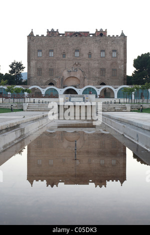 Palais de la Zisa, Palerme, Sicile, Italie, Europe Banque D'Images