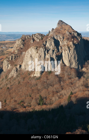 'Roche Sanadoire' 63 Puy-de-Dôme, Auvergne, France Banque D'Images