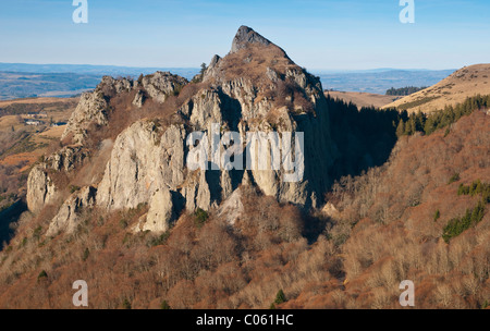 'Roche Sanadoire' 63 Puy-de-Dôme, Auvergne, France Banque D'Images