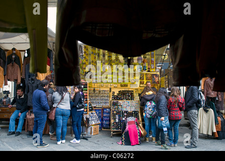 Marché de San Lorenzo, Florence (Firenze), Toscane, Italie, Europe Banque D'Images
