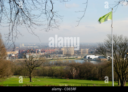 Vue de l'Alexandra Park, Londres, Angleterre Banque D'Images