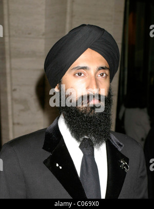 Waris Ahluwalia New York Film Festival soirée d'ouverture de la première de Wes Anderson's 'Le Darjeeling Limited' au Avery Fisher Banque D'Images