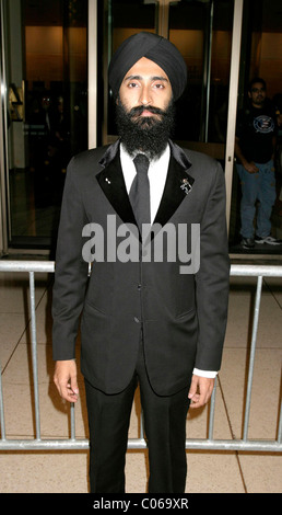 Waris Ahluwalia New York Film Festival soirée d'ouverture de la première de Wes Anderson's 'Le Darjeeling Limited' au Avery Fisher Banque D'Images