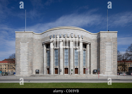 Théâtre Volksbuehne sur la place Rosa Luxembourg, Berlin-Mitte, Berlin, Germany, Europe Banque D'Images