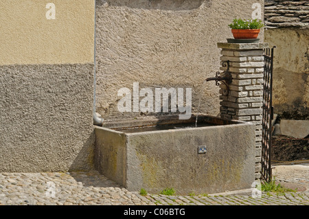 Ainsi, Soglio, Val Bregaglia, canton des Grisons, Suisse, Europe Banque D'Images