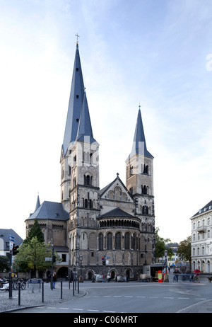 La Cathédrale de Bonn, Bonn, Rhénanie du Nord-Westphalie, Allemagne, Europe, Banque D'Images