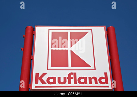Logo de Kaufland Banque D'Images