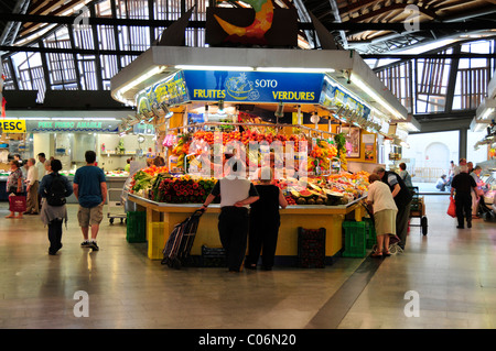 Au Mercat de Santa Caterina Marché, Barcelone, Espagne, Péninsule ibérique, Europe Banque D'Images