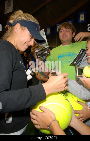 Anna Kournikova 15e 'Advanta World TeamTennis Smash Hits" à l'Université de Villanova Villanova, New York - Banque D'Images