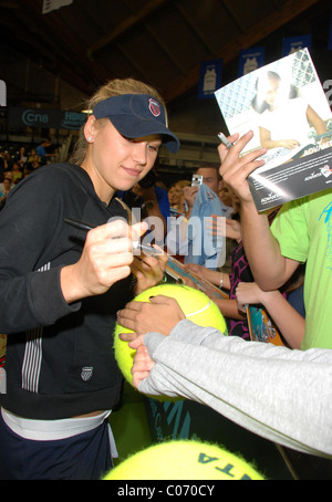 Anna Kournikova 15e 'Advanta World TeamTennis Smash Hits" à l'Université de Villanova Villanova, New York - Banque D'Images