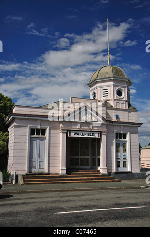 Ancien bureau de poste, rue Edward, Wakefield, district de Tasmanie, île du Sud, Nouvelle-Zélande Banque D'Images