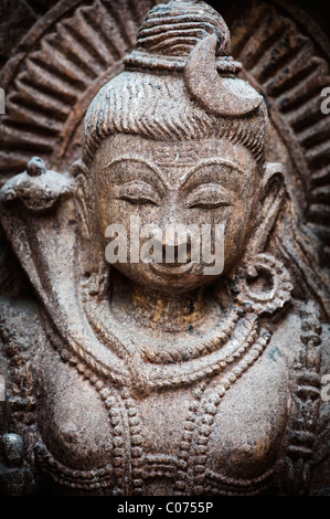 Statue de divinité indienne, le Seigneur Shiva Banque D'Images