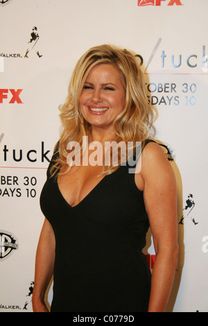 Jennifer Coolidge Nip/Tuck Saison 5 première projection organisée à la Paramount Theater de Hollywood, Californie - 20.10.07 Banque D'Images