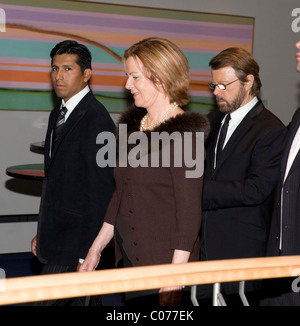 Anni-Frid Reuss, Bjrn Ulvaeus première Allemande de 'Mamma Mia' au Theater am Potsdamer Platz Berlin, Allemagne - 21.10.07, Banque D'Images