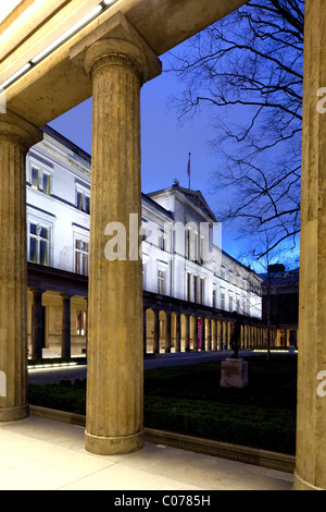 Colonnade de la Museumsinsel island, Neues Museum, Mitte, Berlin, Germany, Europe Banque D'Images