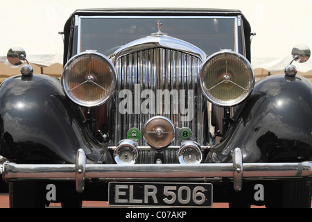 Avant d'une vintage Bentley Banque D'Images