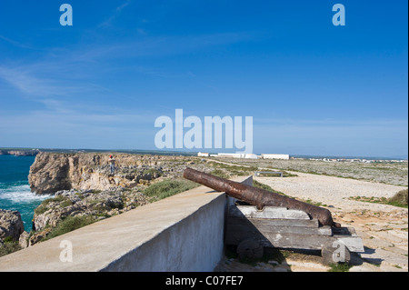 Fortaleza de Sagres, Ponta de Sagres, Lagos, Algarve, Portugal, Europe Banque D'Images