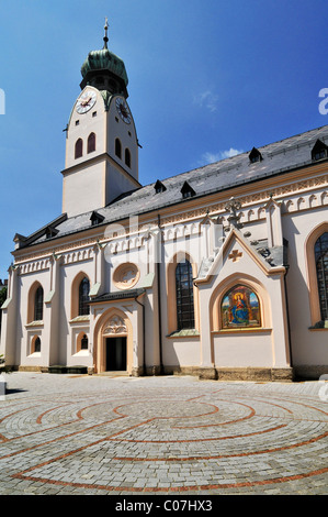 Nicholas' Church, Rosenheim, Bavière, Allemagne, Europe Banque D'Images