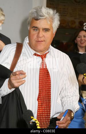 Jay Leno Los Angeles film premiere de 'Bee Movie' qui a eu lieu au Mann Village Theatre - Arrivals Westwood, Californie - 28.10.07 Photo Banque D'Images