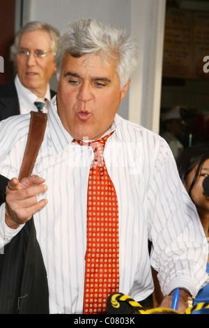 Jay Leno Los Angeles film premiere de 'Bee Movie' qui a eu lieu au Mann Village Theatre - Arrivals Westwood, Californie - 28.10.07 Photo Banque D'Images