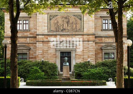 Haus Villa Wahnfried, Musée Richard Wagner, Bayreuth, Haute-Franconie, Franconia, Bavaria, Germany, Europe Banque D'Images