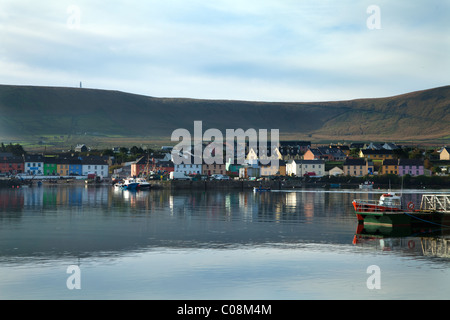 Le port de Portmagee sur l'anneau de Kerry, comté de Kerry, Irlande Banque D'Images