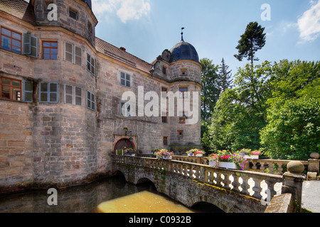 Château de Mitwitz, Haute-Franconie, Franconia, Bavaria, Germany, Europe Banque D'Images