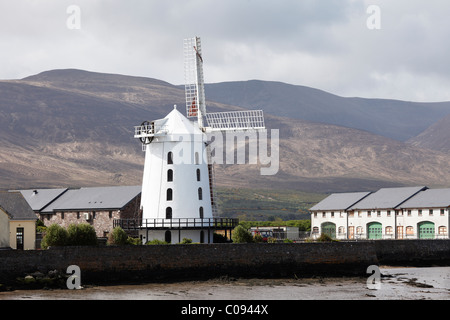 Blennerville Windmill, près de Tralee, comté de Kerry, Ireland, British Isles, Europe Banque D'Images