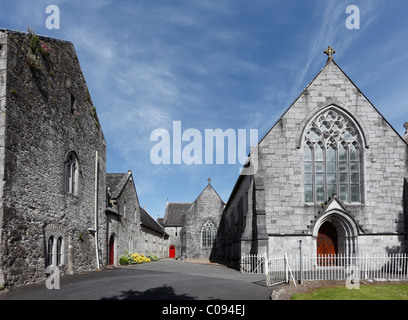 Abbaye des Trinitaires, Adare, comté de Limerick, Ireland, British Isles, Europe Banque D'Images