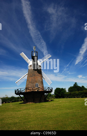 Wilton moulin dans la vallée de Pewsey, Wiltshire, Royaume-Uni Juin 2010 Banque D'Images