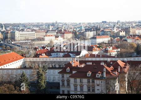 Vue de Prague, République Tchèque Banque D'Images