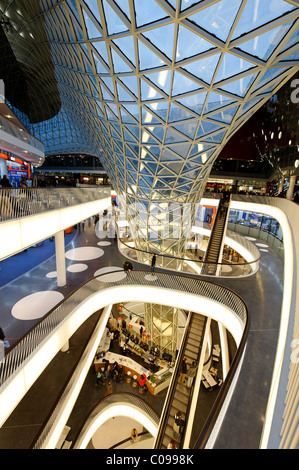 MyZeil shopping mall, le quartier du Palais, l'architecte Massimiliano Fuksas, Frankfurt am Main, Hesse, Germany, Europe Banque D'Images