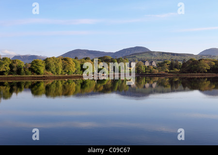 Kenmare River, le son, l'Anneau du Kerry, Kenmare, comté de Kerry, Ireland, British Isles, Europe Banque D'Images