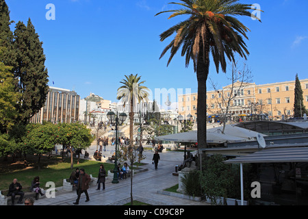 Grèce Athènes sitagma square Banque D'Images