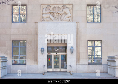 FTC, Federal Trade Commission Building à Washington DC Banque D'Images